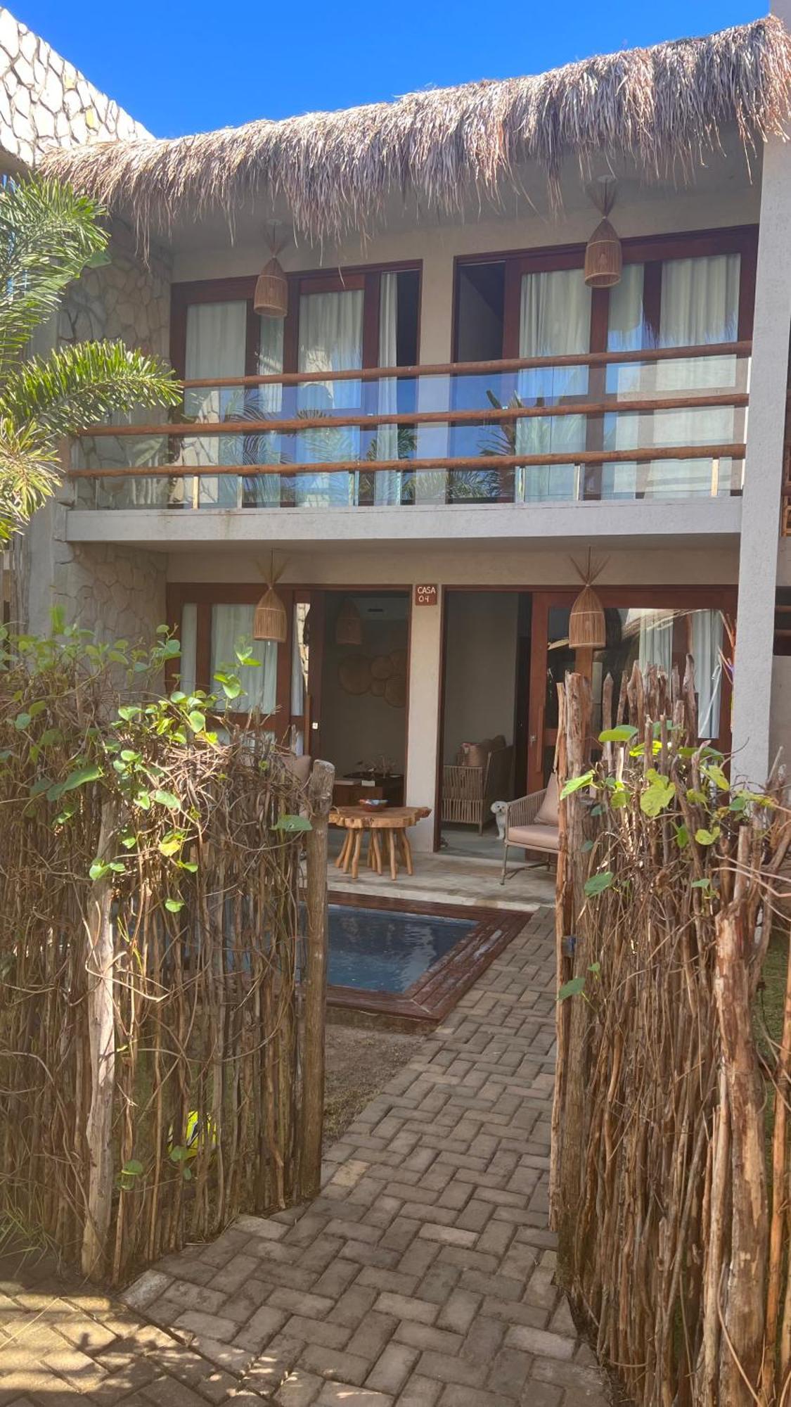 Casa De Luxo Na Praia Do Patacho - Cond. Azulu, Casa 04 Villa Porto de Pedras Exterior photo